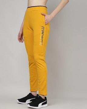 women-track-pants-with-placement-brand-print