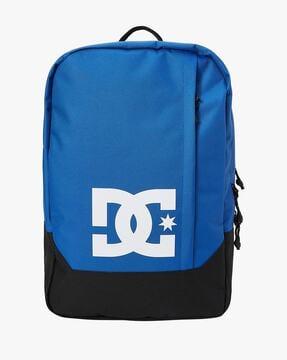 17"-logo-print-backpack-with-adjustable-straps