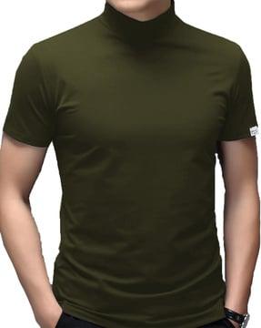 slim-fit-high-neck-t-shirt