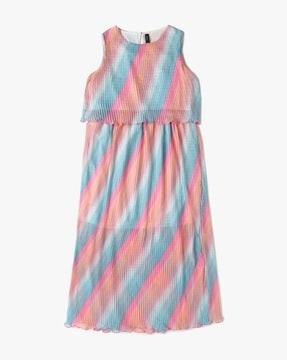 striped-a-line-dress