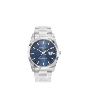 h452abu-analogue-watch-with-stainless-steel-strap