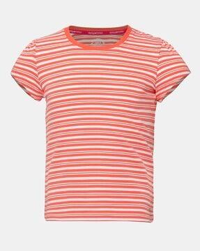 striped-round--neck-t-shirt