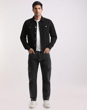 mid-wash-slim-fit-cargo-jeans