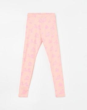 floral-print-leggings-with-elasticated-waistband
