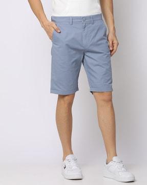 slim-fit-flat-front-shorts