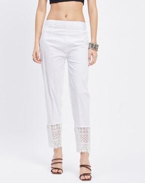 flat-front-trousers-with-crochet-lace-border