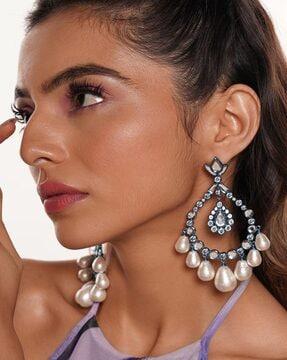 stone-studded-drop-earrings