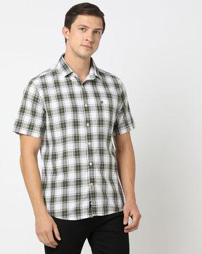 np34-checked-slim-fit-shirt