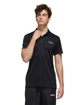 polo-t-shirt-with-brand-print