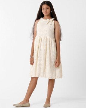 embroidered-fit-&-flare-dress