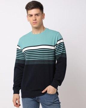 striped-crew-neck-sweatshirt