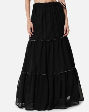 tiered-skirt-with-drawstring-waist