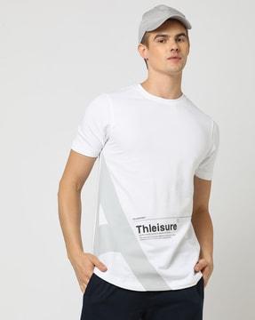 crew-neck-t-shirt-with-placement-print