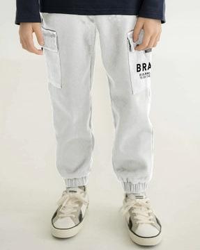 typographic-print-joggers-with-elasticated-waist