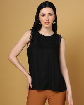 round-neck-top-with-lace-accent