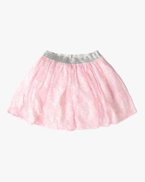 flared-lace-skirt
