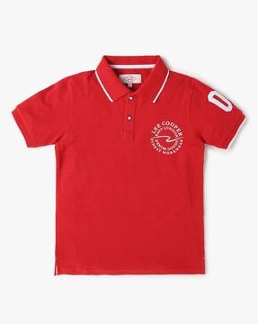 polo-t-shirt-with-placement-logo-print