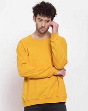 round-neck-sweatshirt-with-ribbed-hems