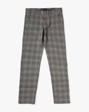 checked-flat-front-trousers