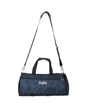 typographic-print-duffle-bag-with-adjustable-strap