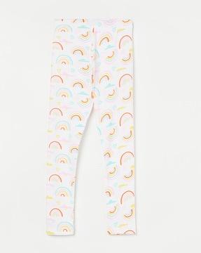 graphic-print-leggings-with-elasticated-waistband