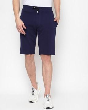 knit-shorts-with-insert-pockets-&-drawstring-waistband