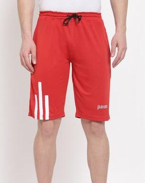 logo-print-knit-shorts-with-insert-pockets