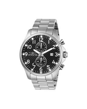0379-chronograph-wrist-watch-with-push-button-clasp-closure
