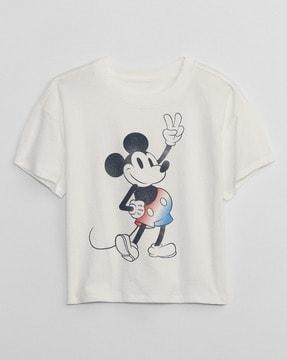 mickey-mouse-print-relaxed-fit-round-neck-t-shirt
