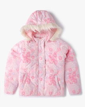 floral-print-puffer-jacket
