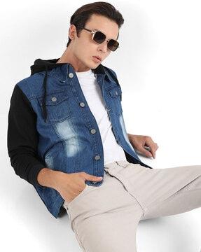 hooded-denim-jacket-with-flap-pockets
