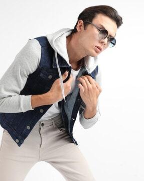 hooded-denim-jacket-with-flap-pockets