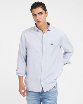 regular-fit-shirt-with-placement-logo