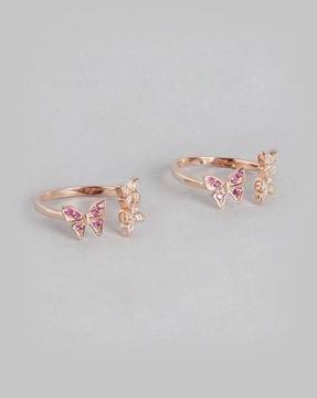 sterling-silver-rose-gold-plated-toe-rings