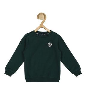 sweatshirt-with-placement-applique