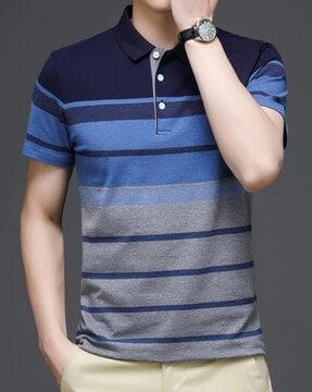 striped-polo-t-shirt-with-short-button-placket