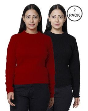 pack-of-2-round-neck-pullovers-with-ribbed-hems