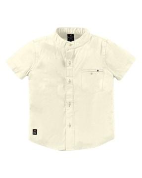 shirt-with-patch-pocket-&-short-sleeves