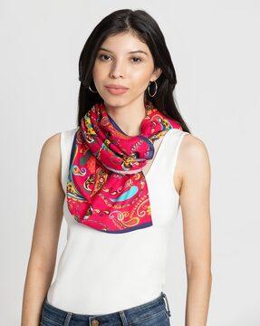 paisley-print-scarf