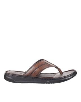 perforated-slip-on-thong-strap-flip-flops
