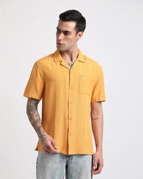 men-slim-fit-cuban-collar-shirt
