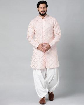 men-embellished-regular-fit-long-kurta