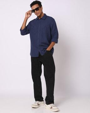 regular-fit-shirt-with-patch-pocket