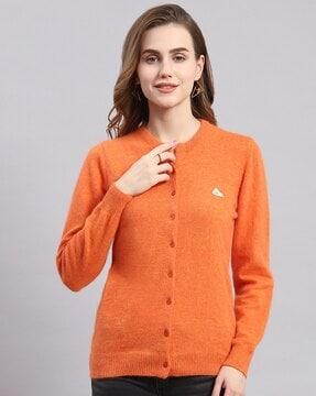 women-cardigan-with-ribbed-hems
