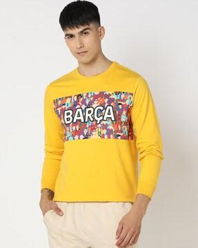 men-printed-regular-fit-sweatshirt