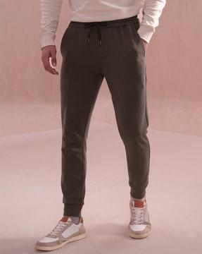 men-mid-rise-joggers-with-elasticated-drawstring-waist