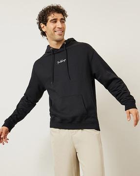 men-typographic-embroidered-relaxed-fit-hoodie