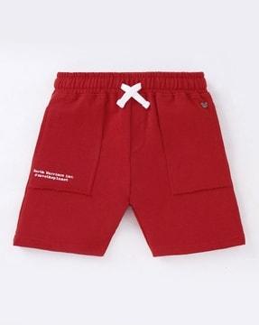 boys-regular-fit-shorts-with-drawstring-waist