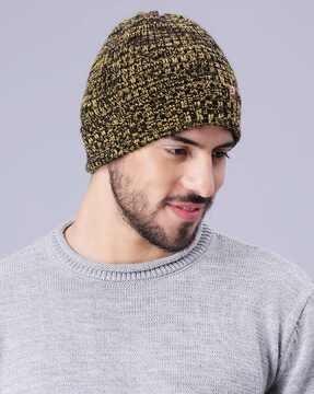 men-patterned-knit-beanie