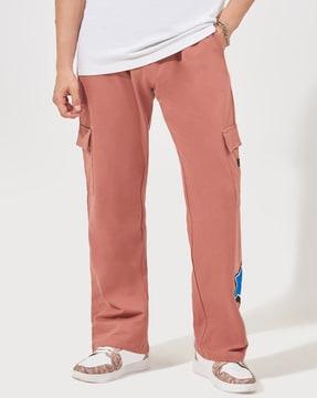 men-star-print-joggers-with-insert-pockets